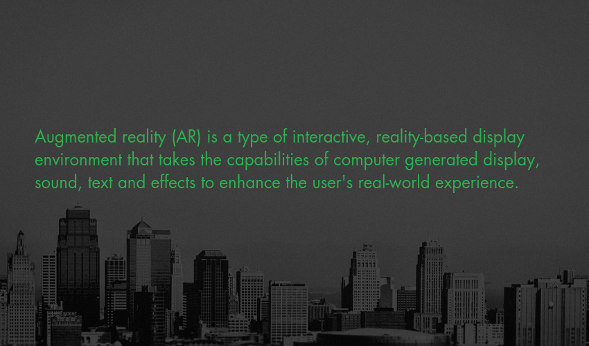 Augmented reality (AR)
