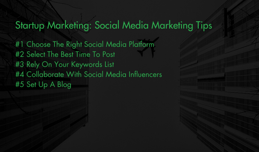 Startup Marketing: Social Media Marketing Tips