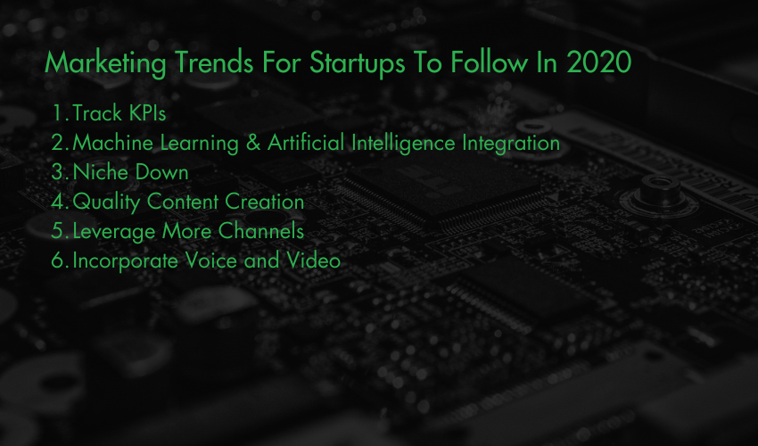 Marketing Trends For Startups To Follow In 2020